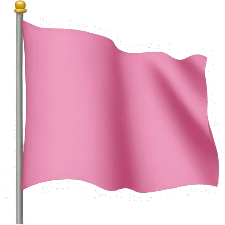 Pink flag emoji