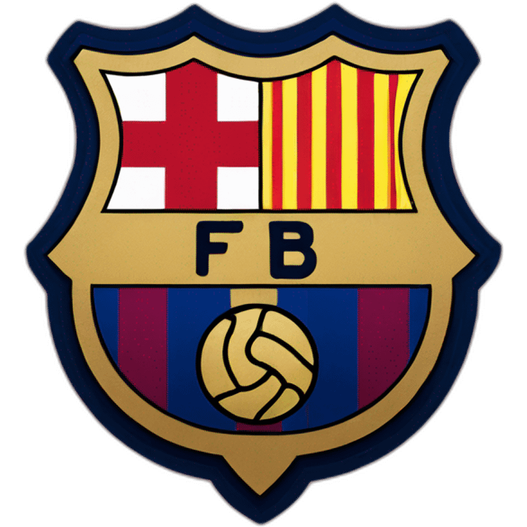 FC Barcelone logo emoji