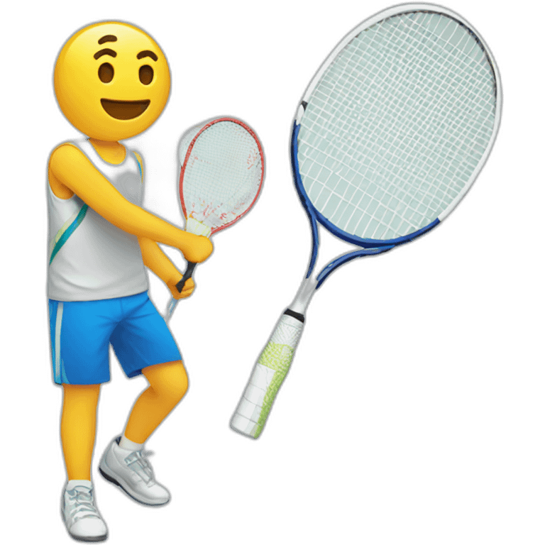 Badminton emoji