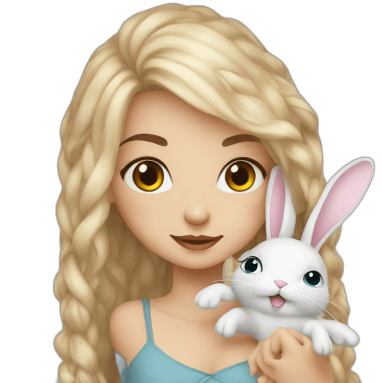 dorofeeva with earth bunny emoji