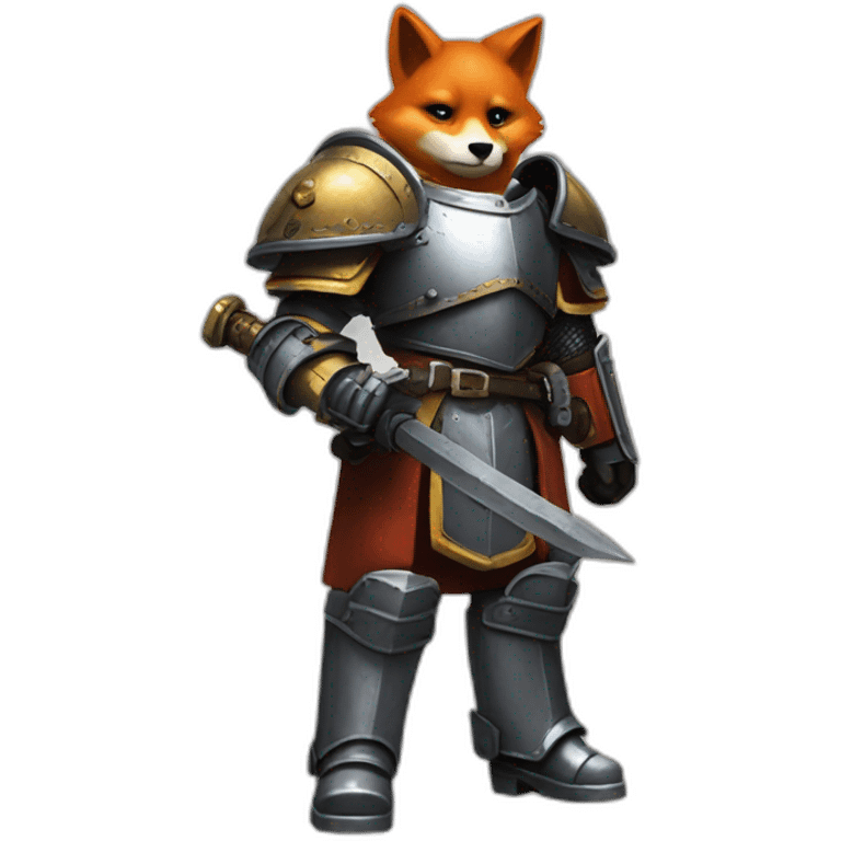 Warhammer 40k, Knight, Armor, Fox emoji