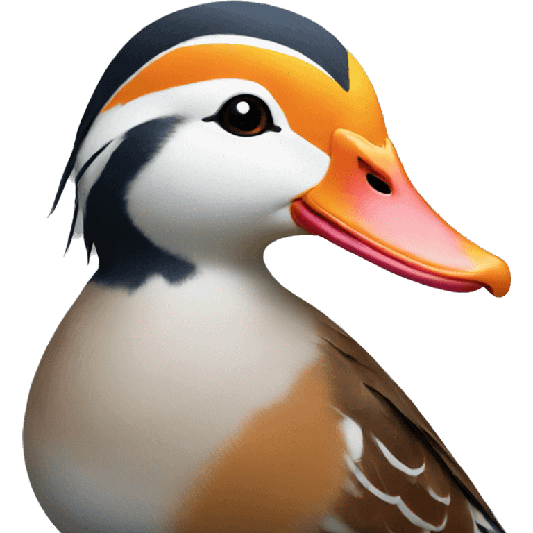 Mandarin duck  emoji