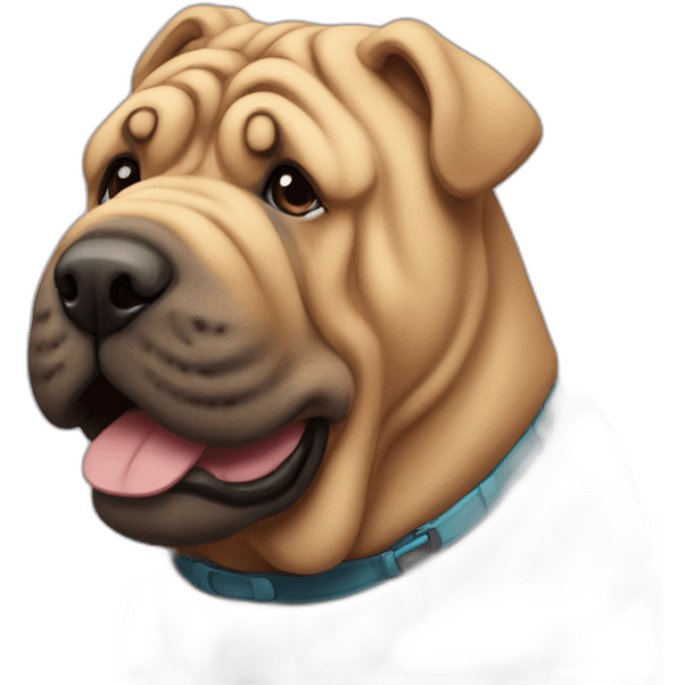 Shar pei emoji