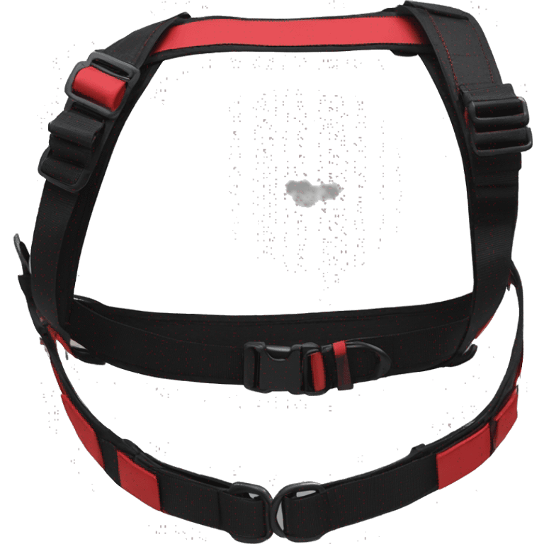 Anthro Edgy Elegant black red anthro cat harness collar cyberpunk techwear emoji