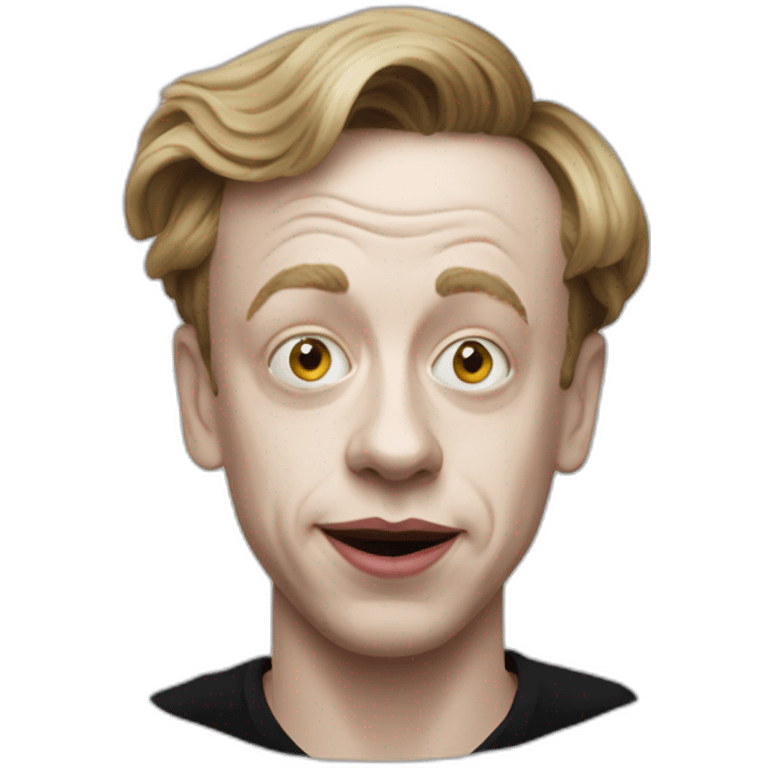 Owen Jones is a French mime emoji