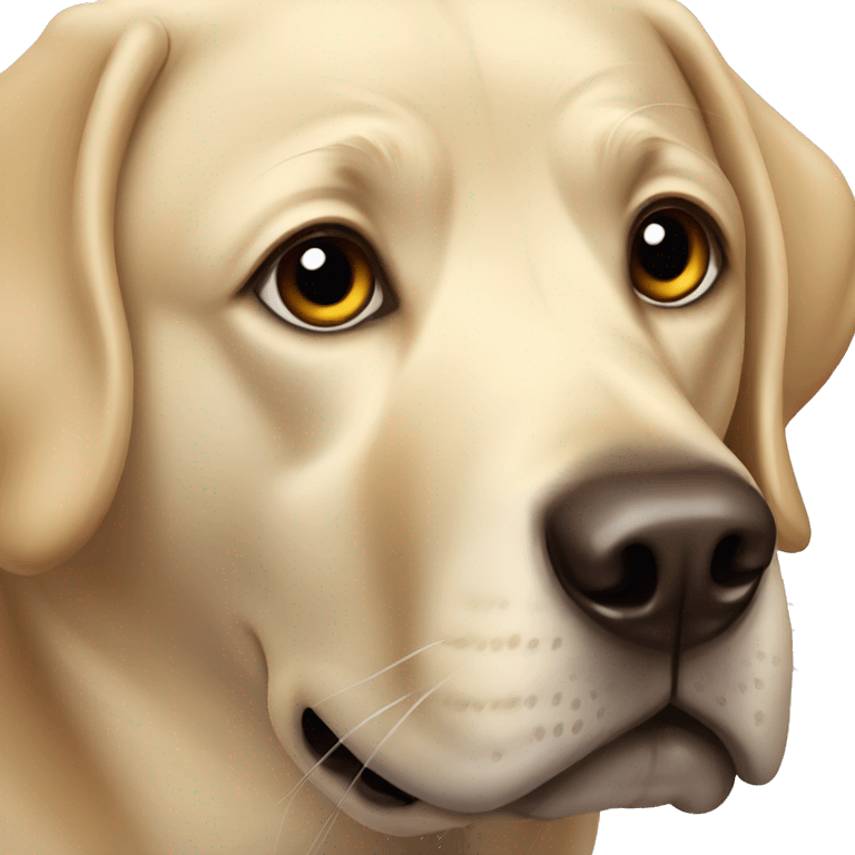 dog labrador  emoji