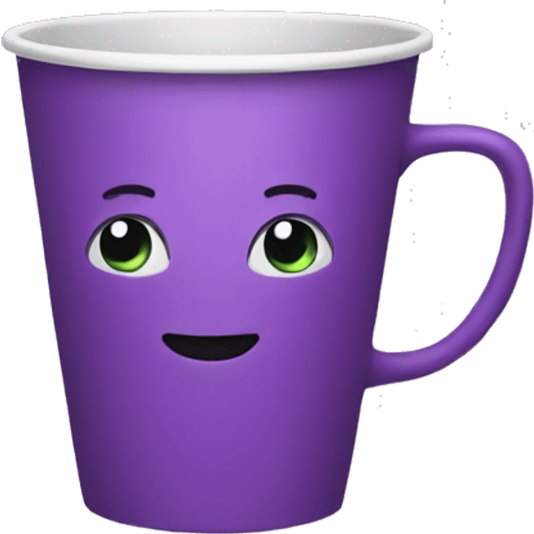 Purple cup emoji