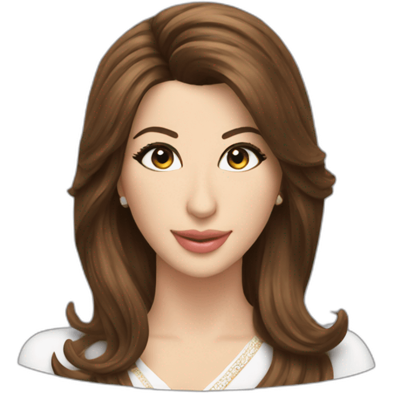 Nancy ajram Queen of arab pop emoji