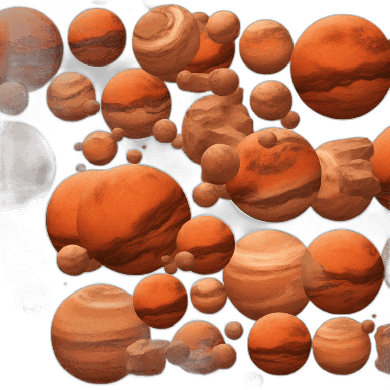 mars planet emoji