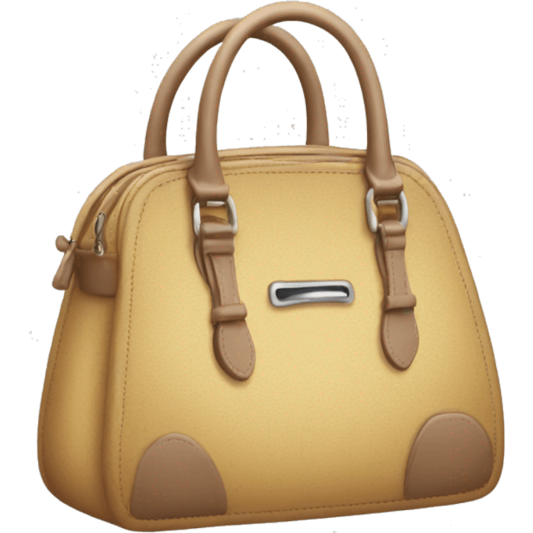 A handbag crying  emoji