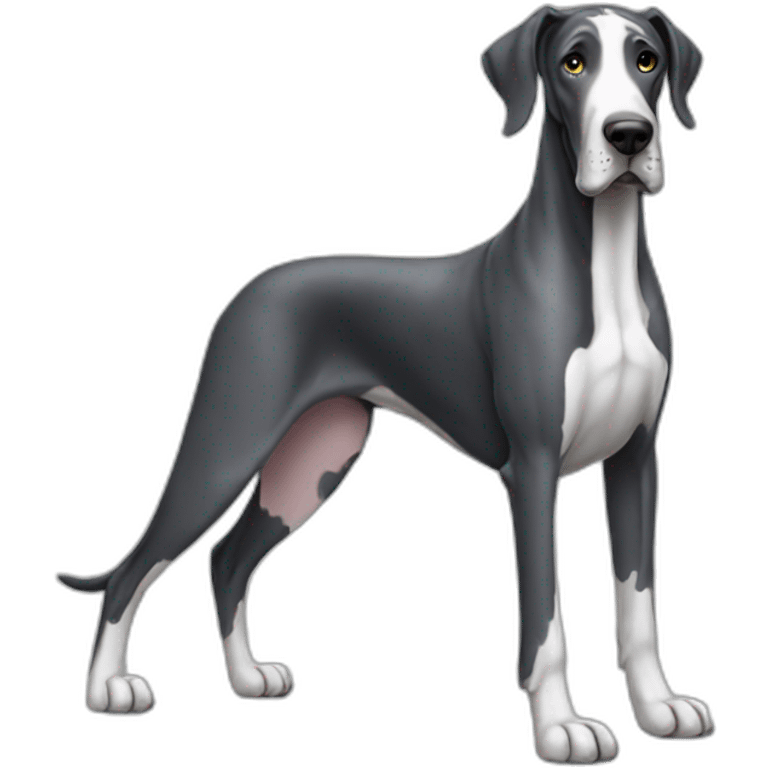 dog-great-dane-full-body emoji