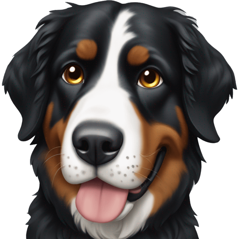 Bernese mountain dog emoji