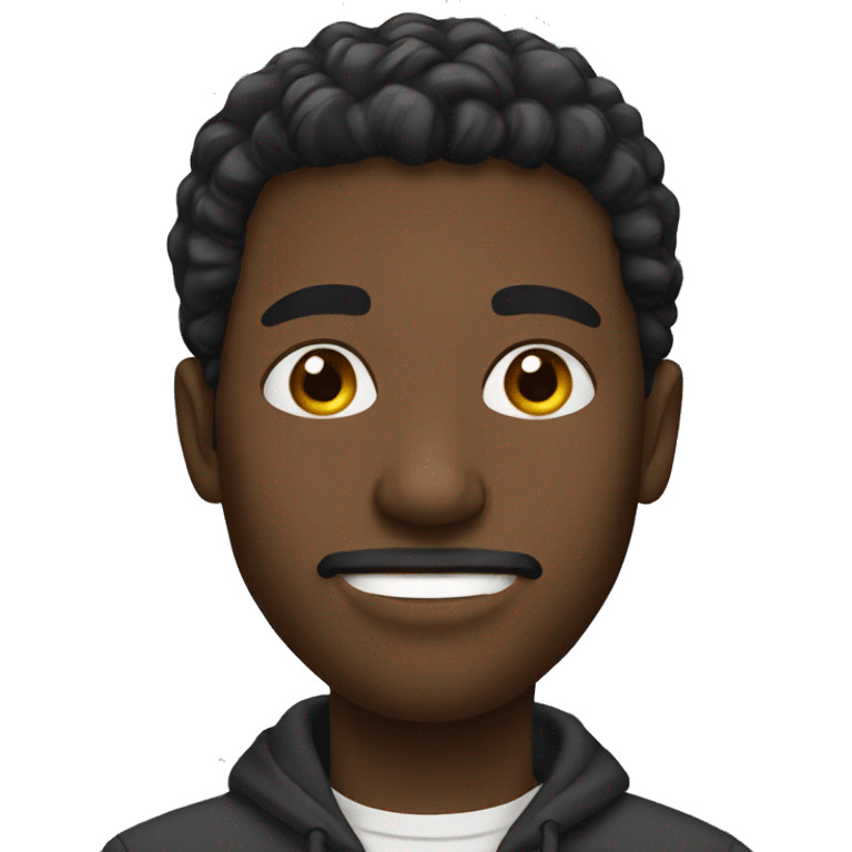 Black man emoji