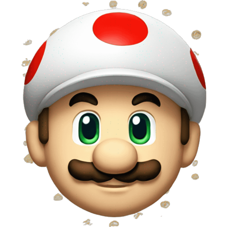 Super Mario Emoji pixelied emoji