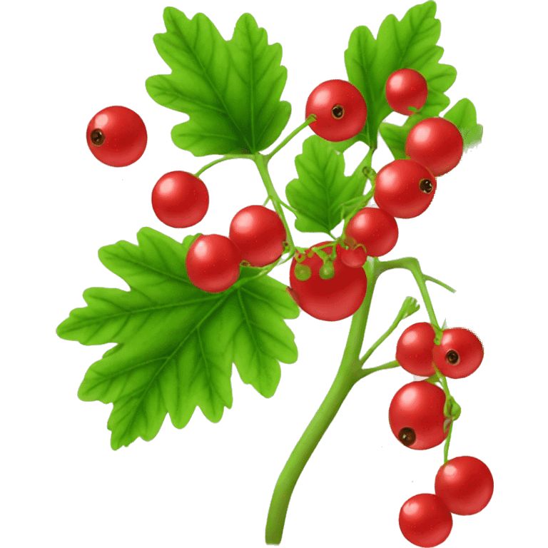 red currant plant emoji