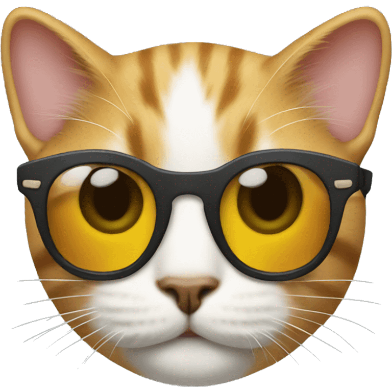 cat wearing sunglass emoji