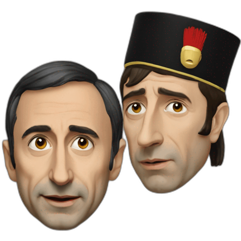 ÉRIC ZEMMOUR et Napoleon emoji