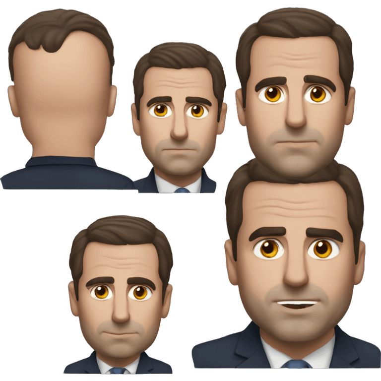 Micheal scott just got out of shower emoji