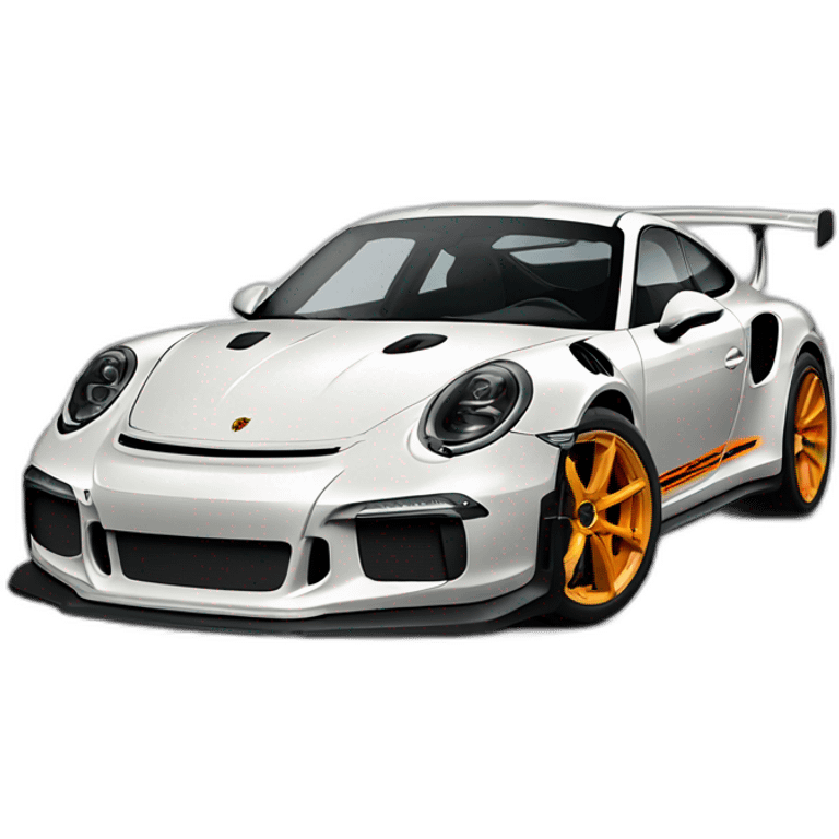 Porsche 911 gt3 rs emoji