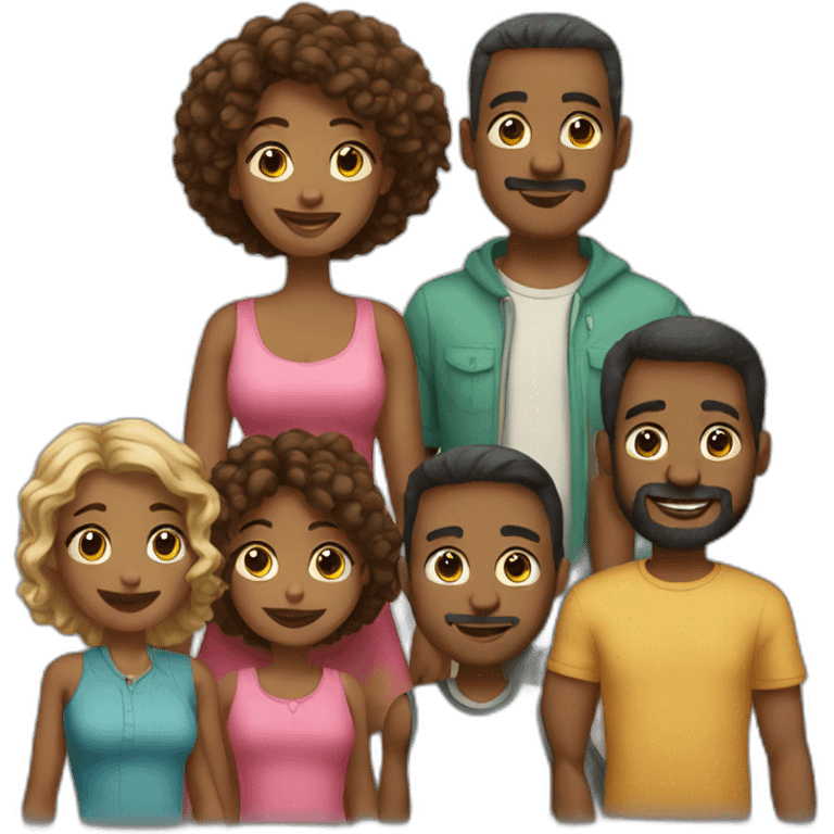 Big family  emoji