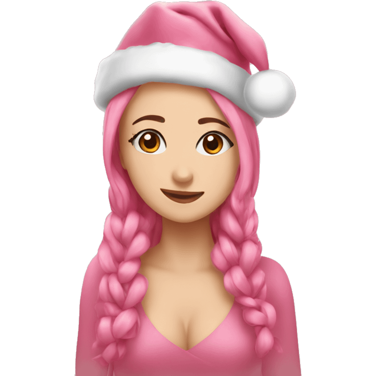 Natale rosa emoji