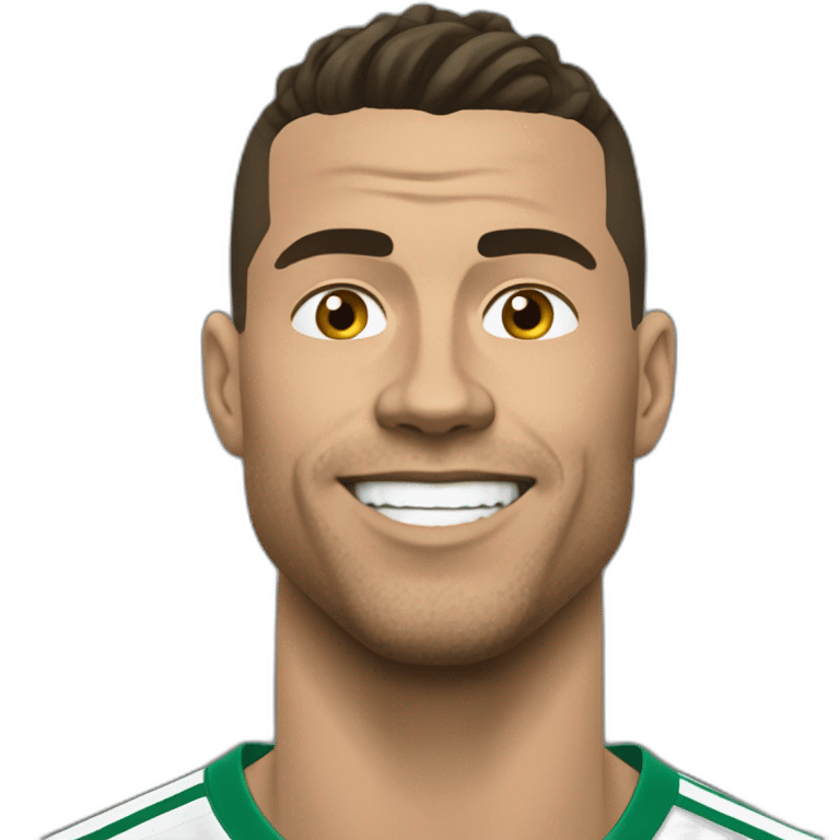 Ronaldo fait siuuu emoji