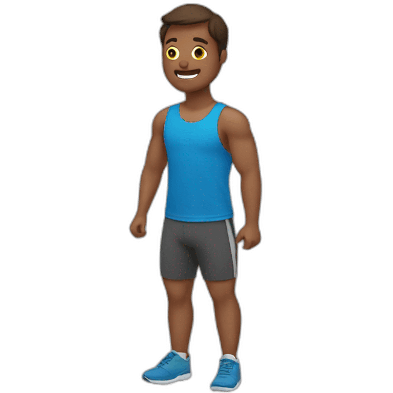 men physical activity emoji