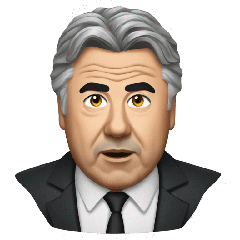 Carlo Ancelotti with an eyebrow up emoji