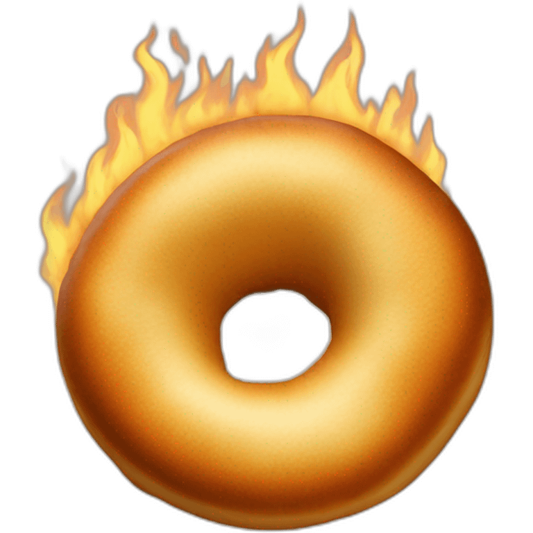 sibgle-bagel-on-fire emoji