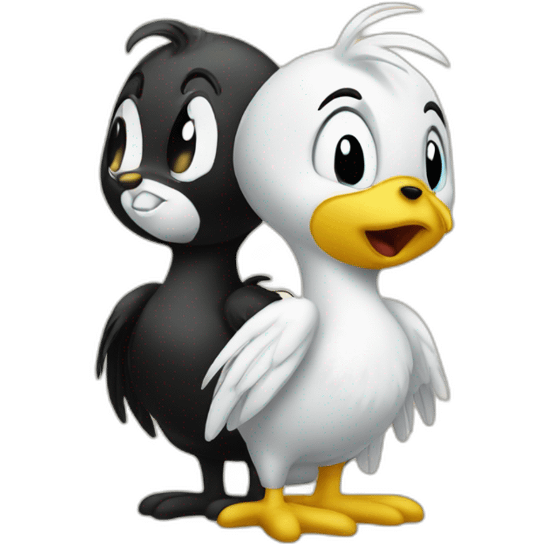 Tweety & Sylvester emoji