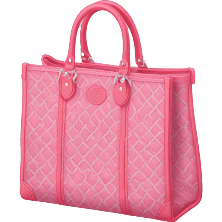 Pink goyard bag emoji