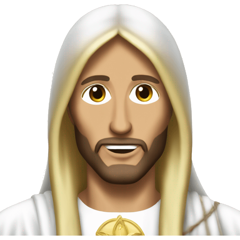 paris hilton jesus emoji