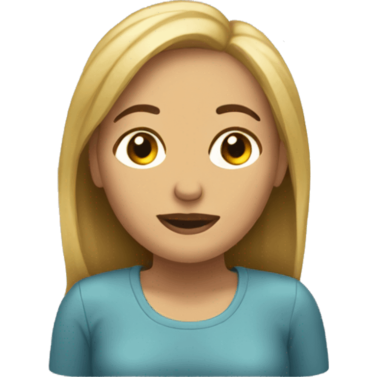 Woman lying down emoji