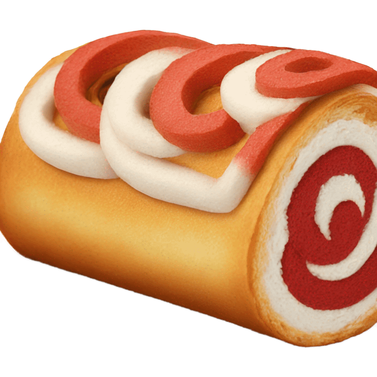 Swiss roll emoji