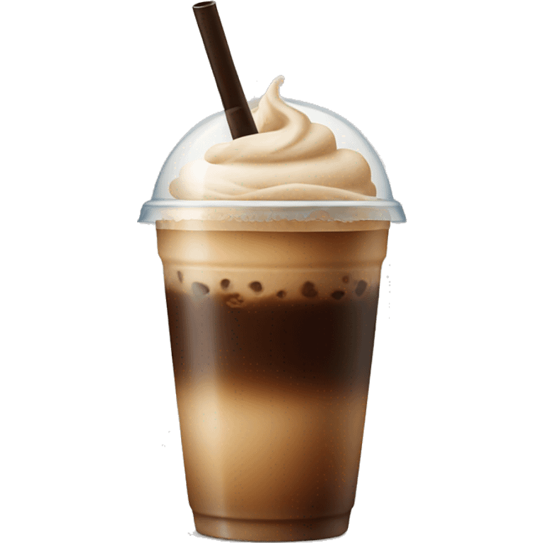 Ice coffee emoji