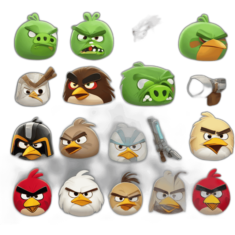 angry Birds star wars emoji