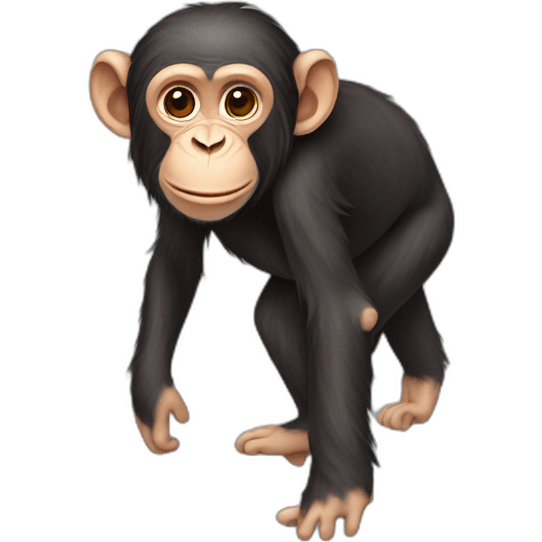 SKINNY CHIMPANZEE emoji