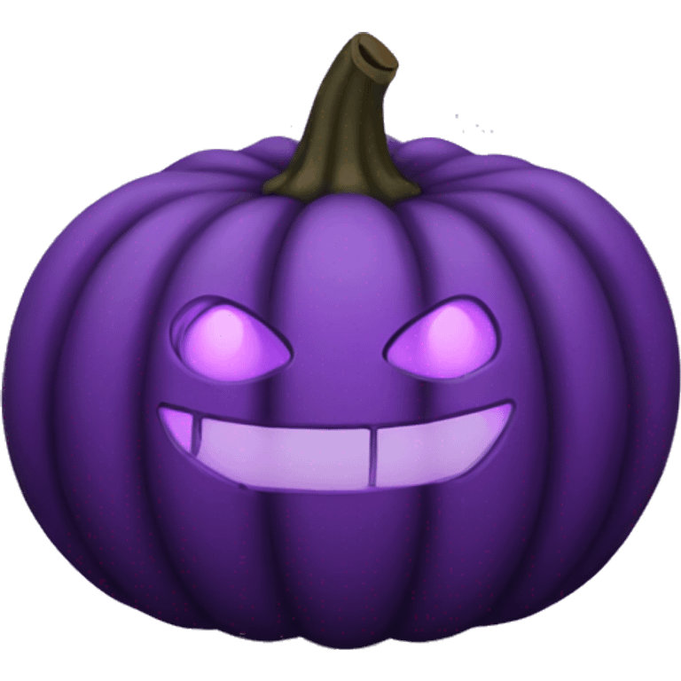 purple pumpkin emoji