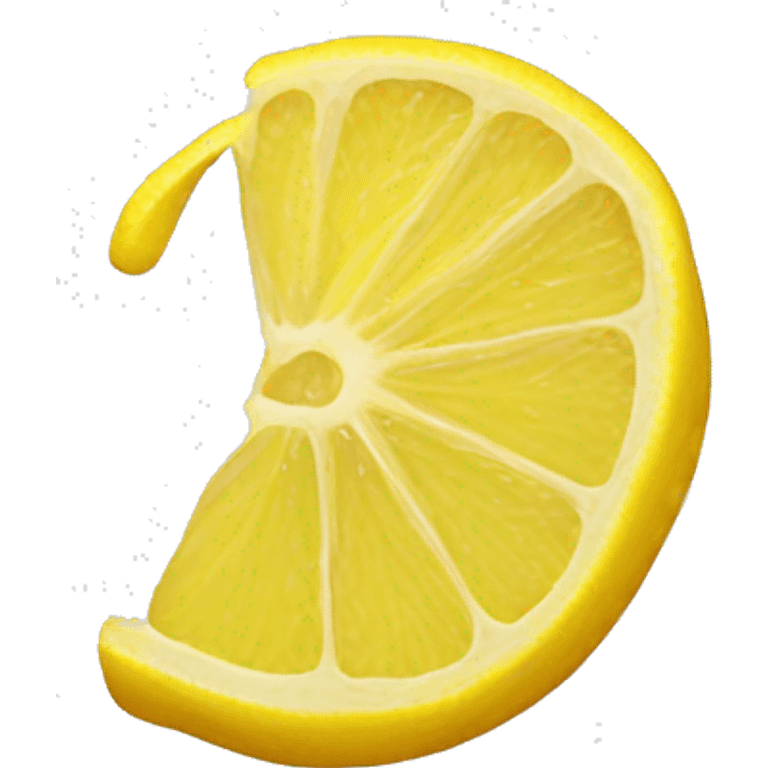 lemon peel spirals emoji