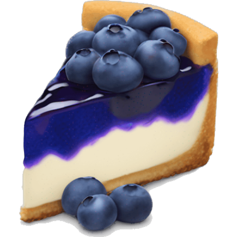 Blueberry Cheesecake  emoji