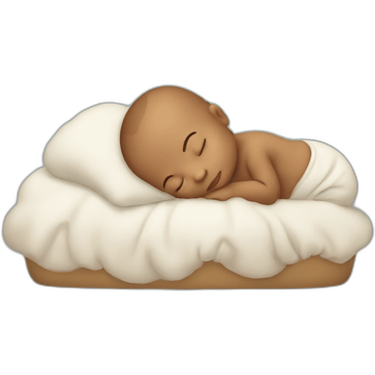 Sleeping baby emoji