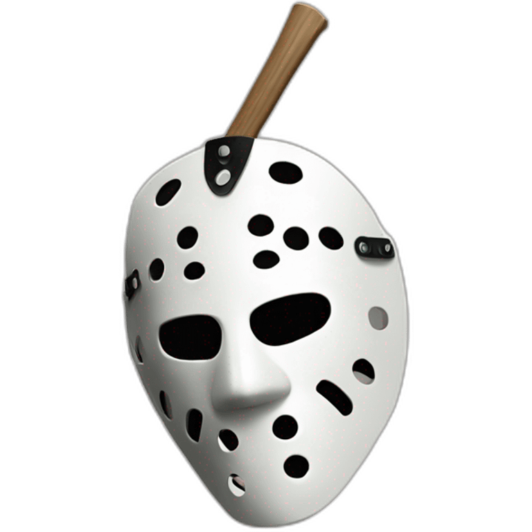 Casey jones hockey mask emoji