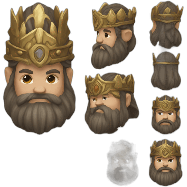 dwarven king emoji