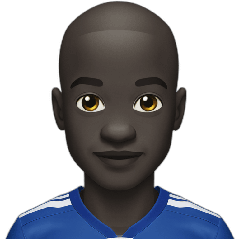 ngolo kante as a football emoji