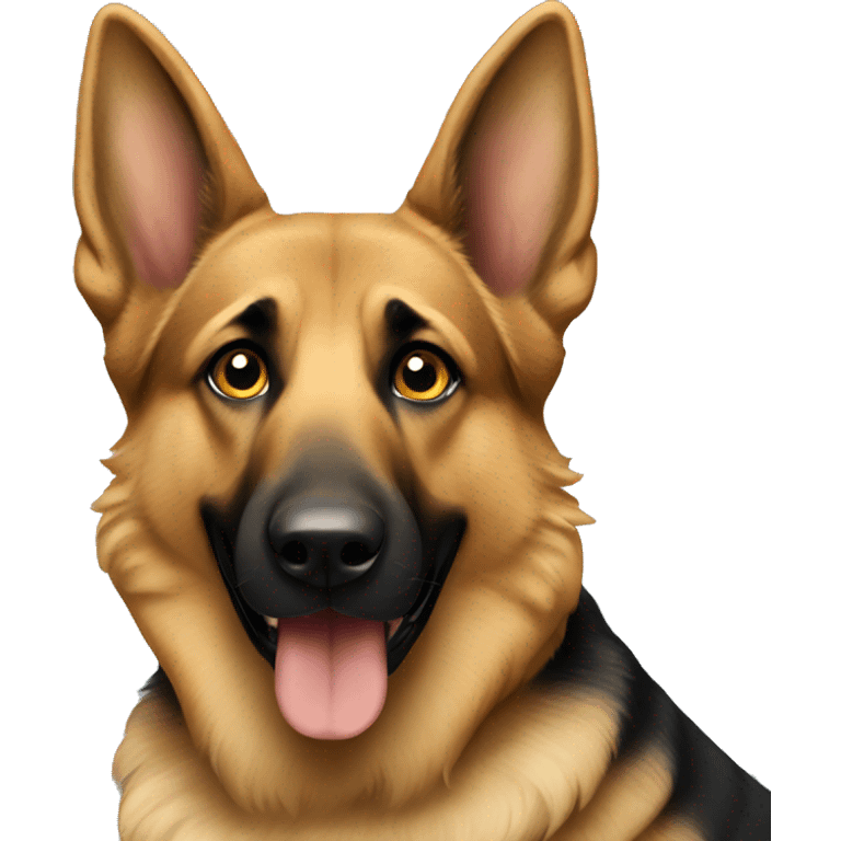 German shepherd  emoji