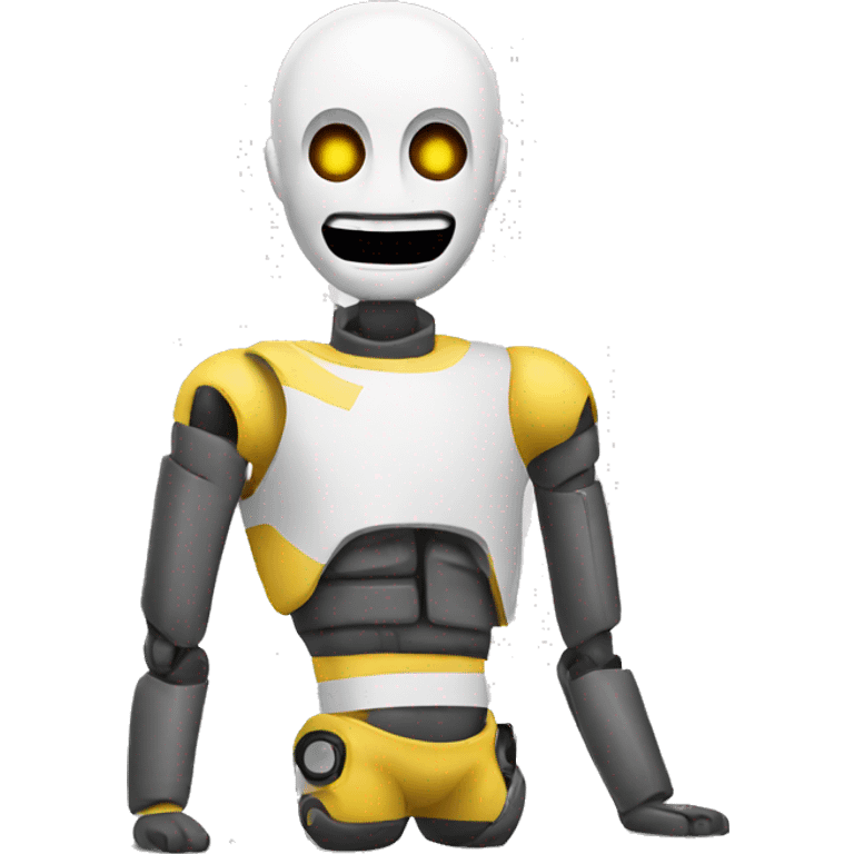 Crash test dummy emoji