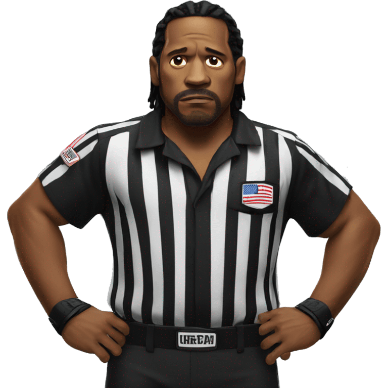 ufc referee herb dean shrugging his shoulders emoji