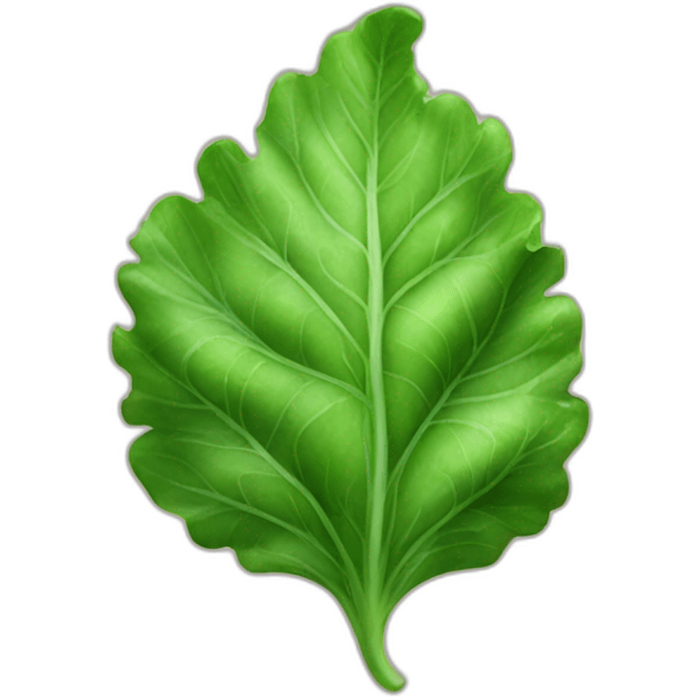 green salad leaf emoji