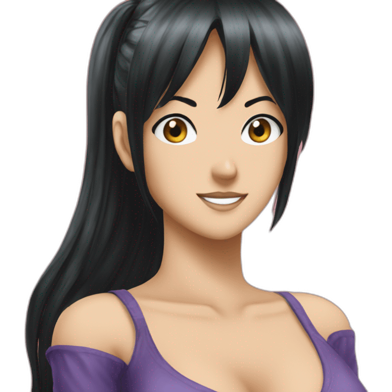 nico robin from one piece emoji