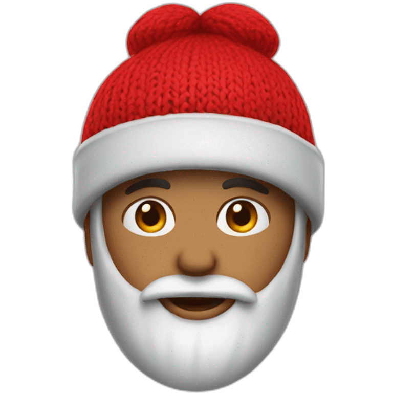 red beany emoji